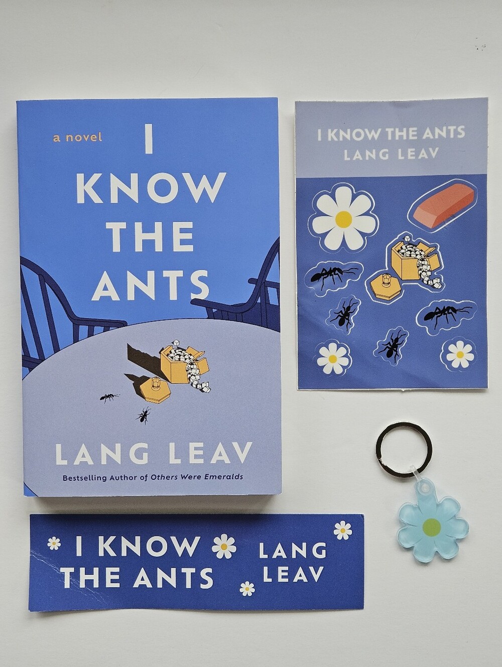 first edition I Know the Ants Lang Leavy paperback true crime tragedy childhood